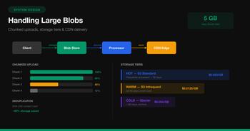 System Design Patterns for Handling Large Blobs