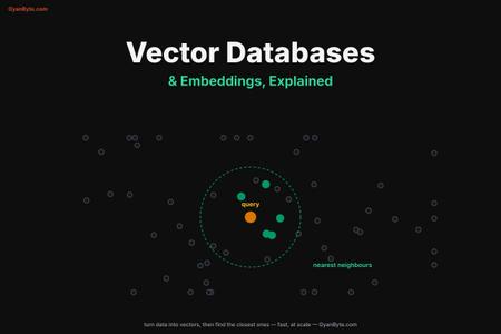 Vector Databases & Embeddings, Explained — From Text to Similarity Search